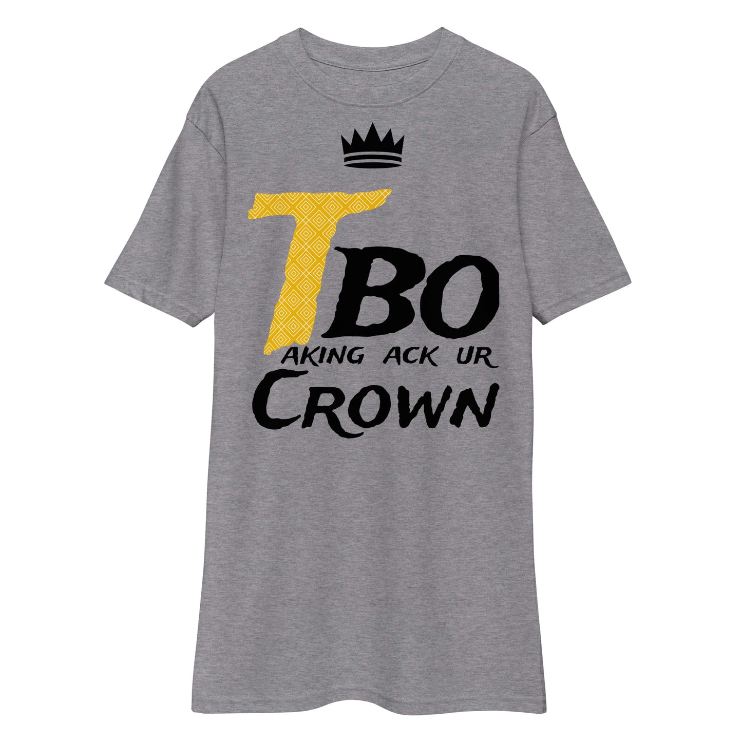 T.B.O Crown Customize Back premium heavyweight tee