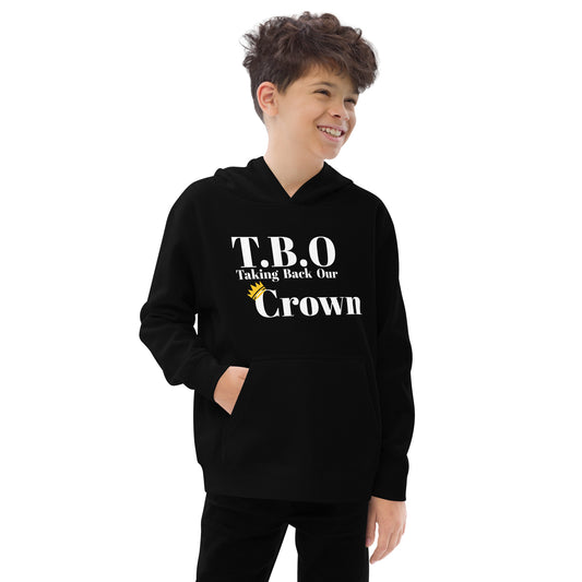 T.B.O Crown Kids fleece hoodie