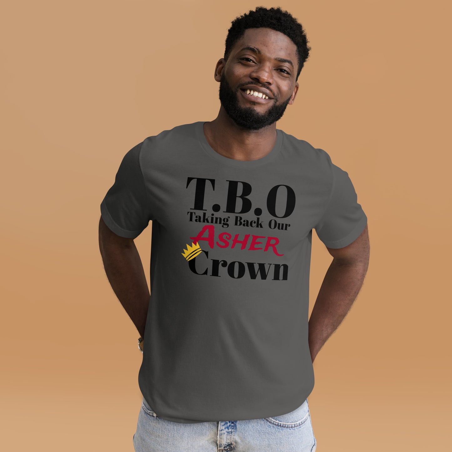 T.B.O Crown Asher Unisex t-shirt