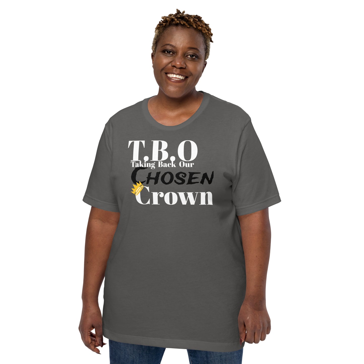 T.B.O Crown Chosen Unisex t-shirt