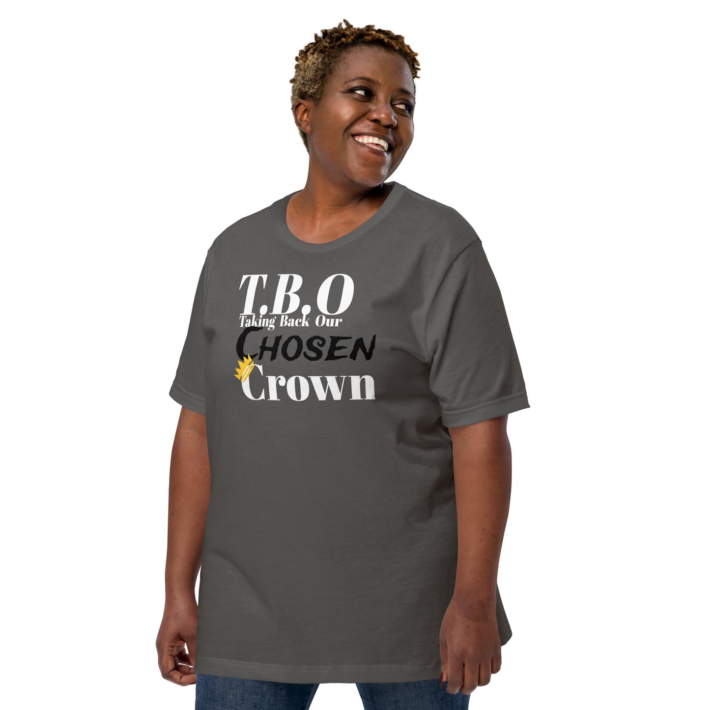 T.B.O Crown Chosen Unisex t-shirt