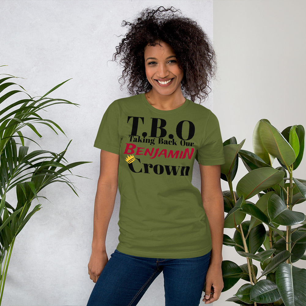 T.B.O Crown Benjamin Unisex t-shirt