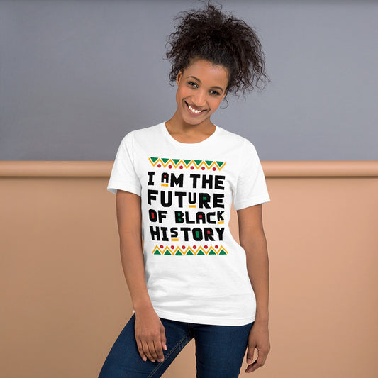 T.B.O. Crown I Am the Future of Black History Unisex T-shirt