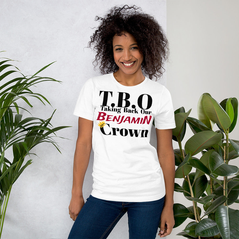 T.B.O Crown Benjamin Unisex t-shirt